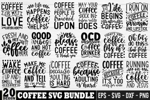 Coffee SVG Design Bundle Review