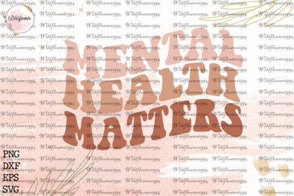 Mental Health Matters Retro Svg Cut File Review