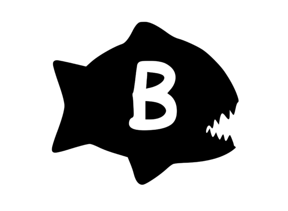 Piranha Fish with Playful Mono B Embroidery Review