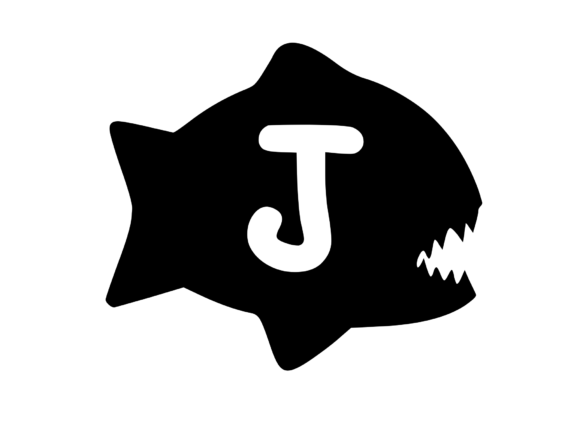 Piranha Fish with Playful Mono J Embroidery Review